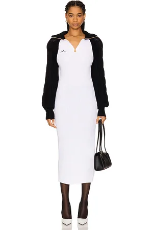 Rowen Rose Turtleneck Raglan Knit Dress