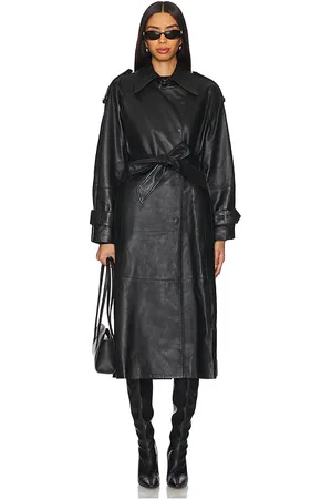 Ivy & Oak Lilith Leather Trench Coat