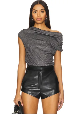 LnA Caliste Lurex Rib Top