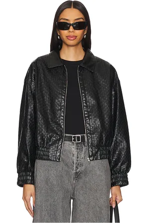 superdown Alia Faux Leather Jacket