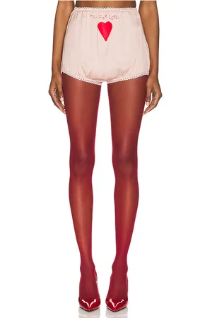Fiorucci Embroidered Satin Bloomers