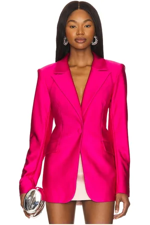 GOOD AMERICAN Compression Shine Sculpted Blazer