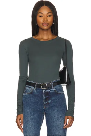 LA Made Long Sleeve Crew Neck Top