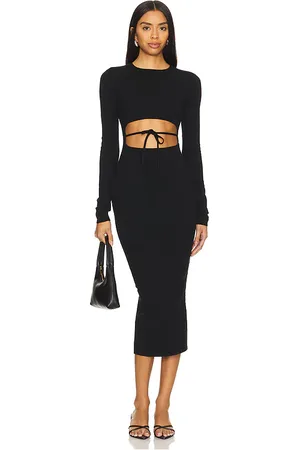 LPA Romona Knit Midi Dress