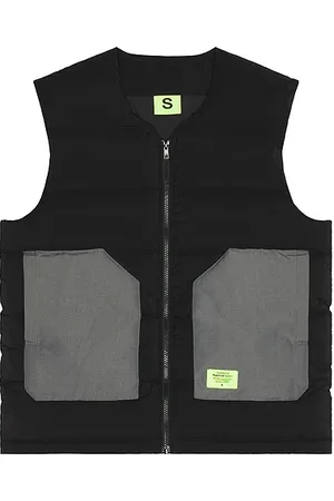 SUPERVSN Contrast Puffer Vest
