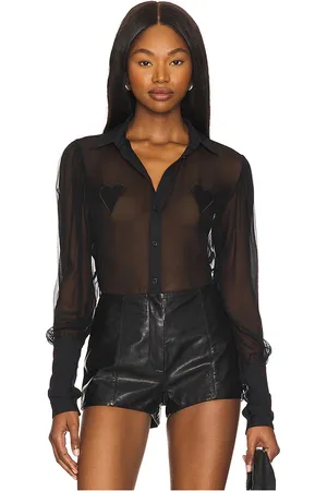 Fiorucci Balloon Sleeve Heart Bodysuit