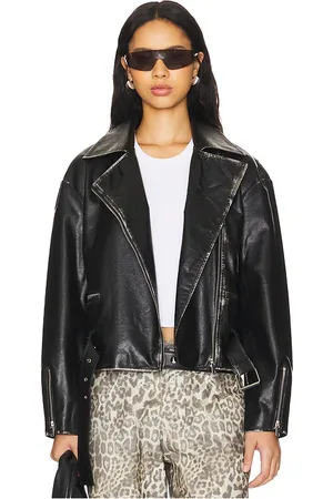 superdown Lana Faux Leather Jacket