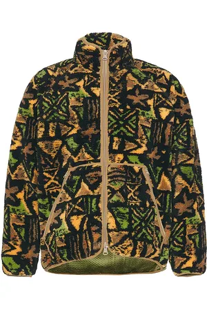 Beams Mil Jersey Jacquard Boa