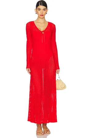 Simkhai Elton Keyhole Midi Dress
