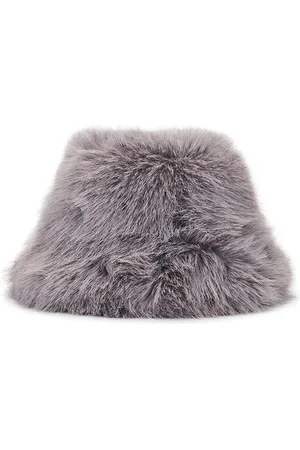 JOCELYN Oversized Faux Fur Bucket Hat
