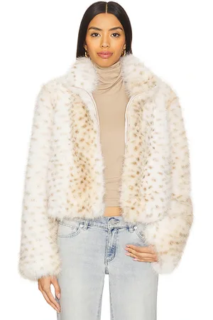 Generation Love Georgina Leopard Faux Fur Jacket