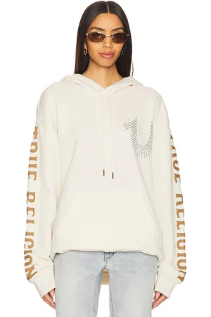 True Religion Relaxed Studded Pullover Hoodie