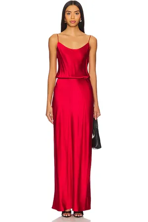 EAVES Yarden Silk Maxi Dress
