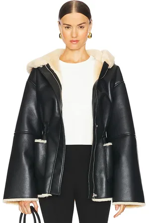 EAVES Santiago Faux Leather Coat