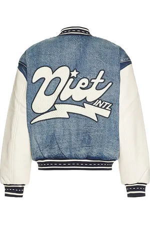 Diet Starts Monday Denim Bomber Jacket