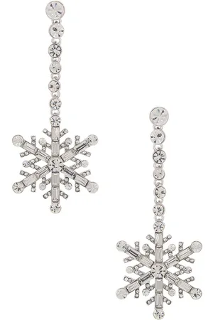 Baublebar Snowflake Linear Drop Earring