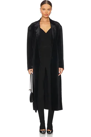 Norma Kamali Oversized Double Breasted Coat