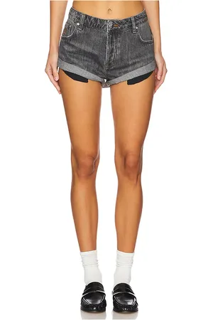ONE TEASPOON Bandits Low Waist Denim Short