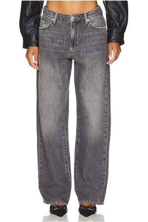 ONE TEASPOON Jacksons Mid Waist Wide Leg Jeans