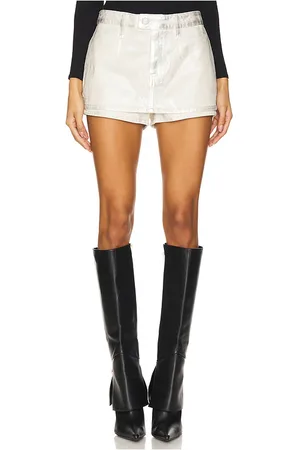 Free People X We The Free Galivanting Metallic Skort
