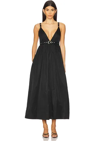 Ganni Duchesse Nylon Strap Dress