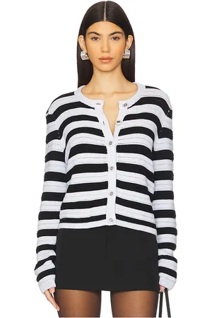 AUTUMN CASHMERE Textured Stripe Jacket