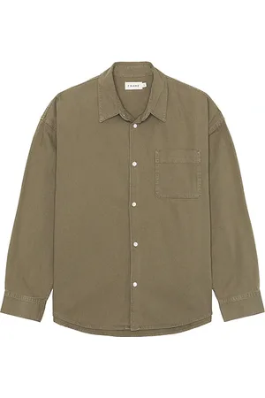 Frame Long Sleeve Relaxed Denim Shirt