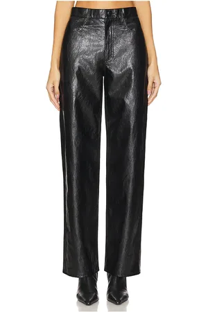 RAG&BONE Shea Faux Leather Foil Pant