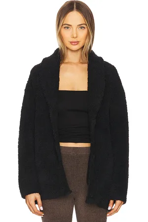 Barefoot Dreams CozyChic Faux Shearling Buttoned Jacket