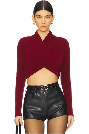 Bardot Wren Wrap Knit Top