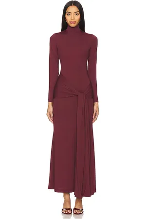 Bardot Alix Maxi Tie Front Dress