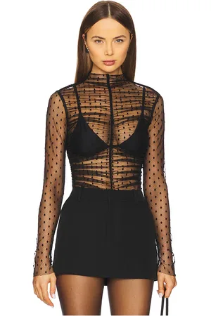 MAJORELLE Astrid Sheer Bodysuit