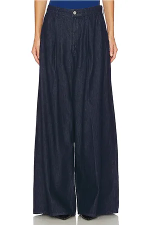 THEORY Pleated Wide Leg Pant