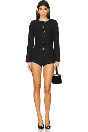 MAJORELLE Olivia Tweed Romper