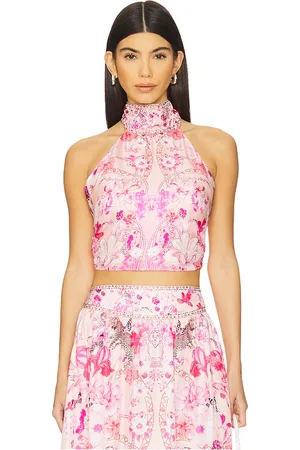 Camilla Halter Tie Back Top
