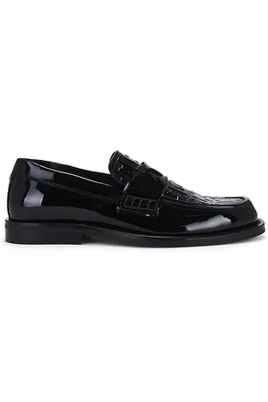 GCDS Wirdo Patent Monogram Loafers