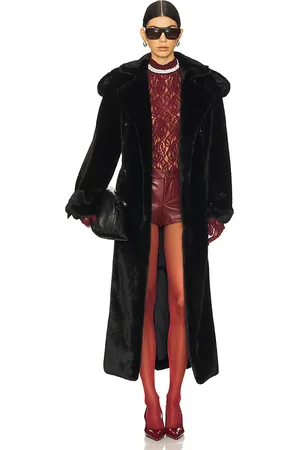 DUCIE Thalia Faux Fur Coat