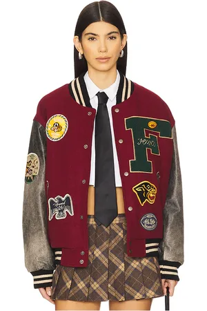 Found Crimson Letterman Jacket