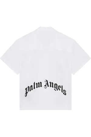 Palm Angels Curved Logo Classic Shirt
