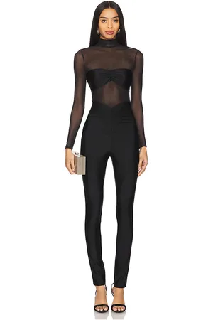 SER.O.YA X Revolve Brietta Bandeau Mesh Catsuit