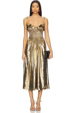 For Love & Lemons Bethany Midi Dress