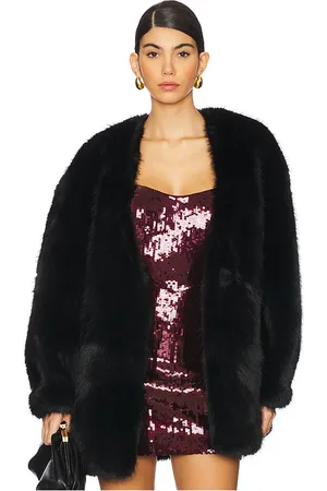 Retrofete Heiress Faux Fur Jacket