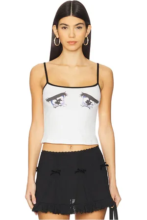 Nodress No Cry Crying Eyes Printed Camisole