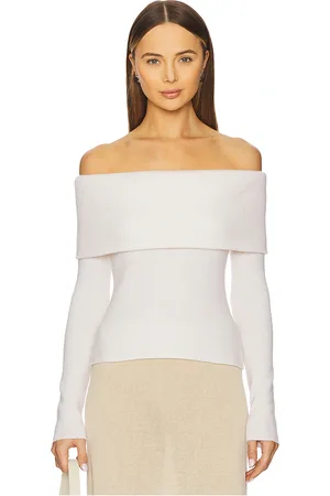 ENZA COSTA Off Shoulder Sweater