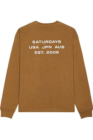 Saturdays NYC Max Weight Long Sleeve Tee