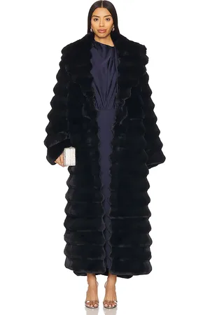 Adrienne Landau X Revolve The Chinchilla Full Length Coat