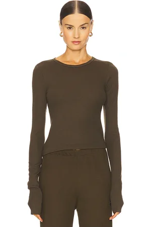 ÉTERNE Long Sleeve Fitted Top