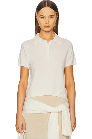 AEXAE Cashmere T Shirt Polo Top