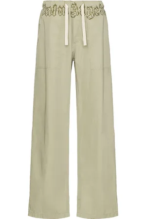 Palm Angels Waist Logo Loose Pants