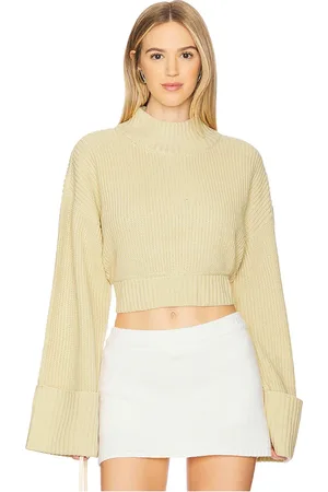 WeWoreWhat Cropped Turtleneck Sweater
